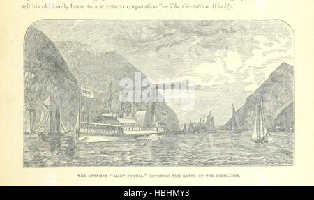 Den Hudson River. Durch Feder und Bleistift. Für Touristen und andere. Illustriert mit... Stiche nach Zeichnungen von J. D. Woodward Bild entnommen Seite 63 von "The Hudson River von Stockfoto