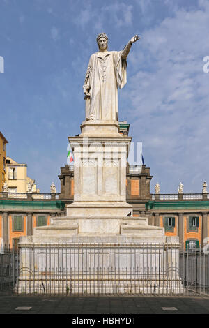 Piazza Dante Neapel Stockfoto