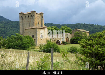 Château d'Arques in Südfrankreich Stockfoto