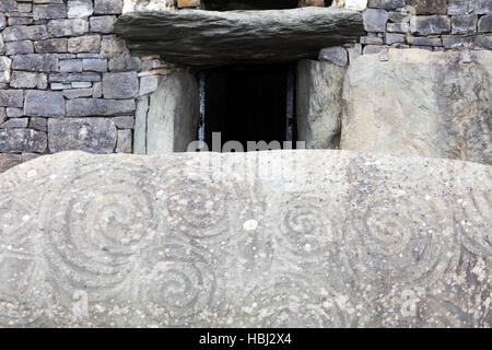 Newgrange, Bru Na Boinne Stockfoto