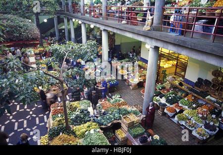 EUROPA-PORTUGAL-MADEIRA-FUNCHAL-MARKT Stockfoto