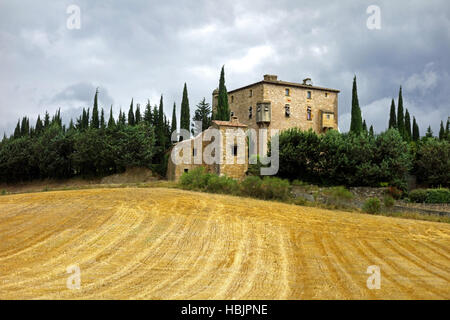 Château d'Arques in Südfrankreich Stockfoto