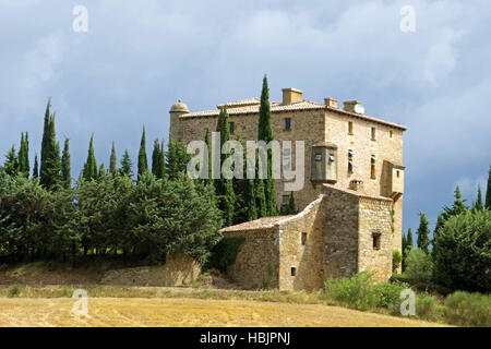 Château d'Arques in Südfrankreich Stockfoto