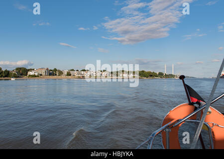 Segelyacht in die Reise an die Nordsee Stockfoto