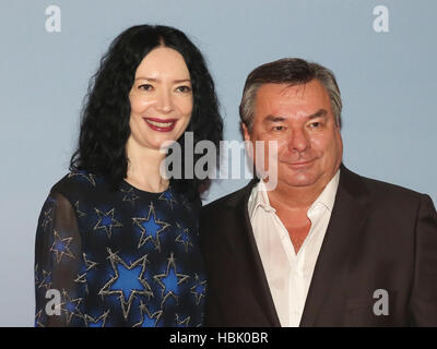 Waldemar Hartmann und Petra Böllmann Stockfoto