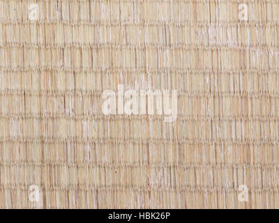 Das nahtlose Bild der Oberfläche des japanischen Tatami-Matten Stockfoto