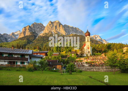 Zugspitze Gipfel Deutschlands Stockfoto