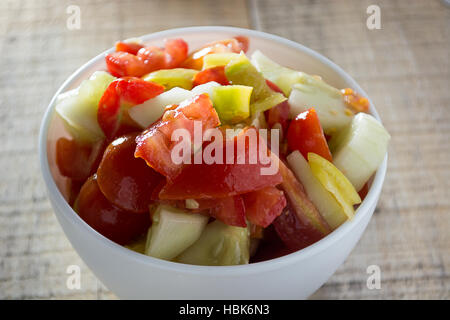 Frische farbenfrohe Reisgericht Stockfoto