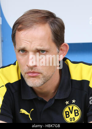 Trainer Thomas Tuchel (Borussia Dortmund) Stockfoto