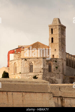 Kathedrale Santa Maria in Ibiza Stockfoto