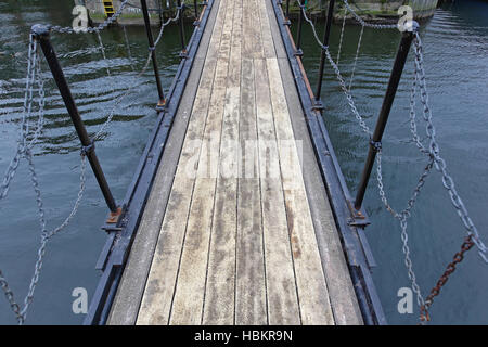 Fußgängerbrücke Stockfoto