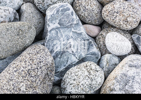 Pebbels, Welterbe Hoega Kusten, Schweden Stockfoto