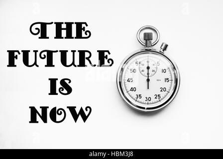 Stopwaches mit text Stockfoto