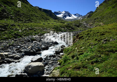 Alpen, Landschaft, Montafon, Austria, Europe Stockfoto