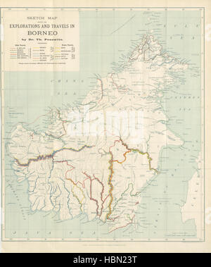 Bild entnommen Seite 533 von "Borneo; die Geologie und mineralischen Ressourcen... Übersetzt... von... F. H. Hatch... Mit Karten, etc. "Bild entnommen Seite 533 von" Borneo; seine Geologie und Stockfoto