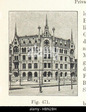 Bild entnommen Seite 745 von "Köln Und Seine Bauten. Festschrift Zur VIII. Wanderversammlung des Verbandes Deutscher Architekten Und Ingenieur-Vereine in Köln... 1888. Herausgegeben Vom Architekten Und Ingenieur-Verein Für Niederrhein Und Westfalen. Bild entnommen Seite 745 von "Köln Und Seine Bauten Stockfoto