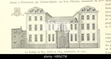 Bild entnommen Seite 688 von "Louvain Dans le Passé et Dans le Présent: Sous-Sol-Formation De La Ville-Événements Mémorables usw." Bild entnommen Seite 688 von "Louvain Dans le Passé Stockfoto