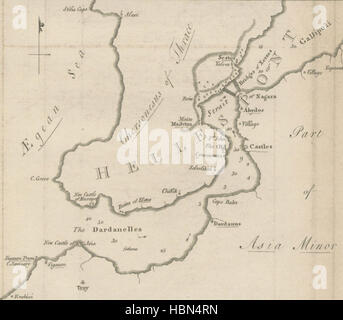 Bild von Seite 151 der "geographischen System von Herodot untersucht und erklärt sich durch einen Vergleich mit denen der anderen antiken Autoren und mit modernen Geographie. Im Laufe der Arbeit eingeführte, Dissertationen über den Reiseverlauf Zustand des Bildes entstammen Seite 151 von "The Geographical System von Stockfoto