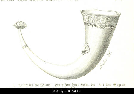 Bild von Seite 108 von „Illustreret Norges Historie“, einer illustrierten Geschichte Norwegens, die Entwicklung, Kultur und historische Meilensteine des Landes von der Antike bis zur Gegenwart zeigt. Stockfoto