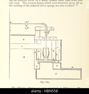 Bild entnommen Seite 416 von ' The Metallurgy of Gold... Zweite Ausgabe "Bild entnommen Seite 416 von ' The Metallurgy of Gold Stockfoto