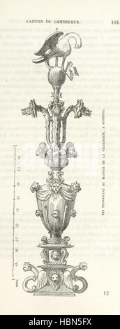 Statistique Monumentale du Calvados Bild entnommen Seite 1021 von "Statistique Monumentale du Calvados Stockfoto