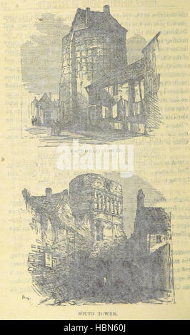 Dieses Bild von Seite 23 von Hukes Bilderführer zu Great Yarmouth zeigt eine historische Ansicht der Stadt und hebt die Küstenarchitektur, die Straßen und die lokalen Wahrzeichen hervor, wie sie in frühen Illustrationen festgehalten wurden. Stockfoto