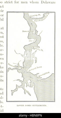 Bild entnommen Seite 69 von "The Making of Virginia und den mittleren Kolonien. 1578-1701... Mit vielen Abbildungen und Karten Bild entnommen Seite 69 von "The Making of Virginia Stockfoto