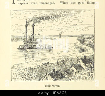 Leben auf dem Mississippi. Von Mark Twain (Samuel L. Clemens)... Mit mehr als 300 Abbildungen etc. Bild entnommen Seite 428 von "Leben auf dem Mississippi Stockfoto