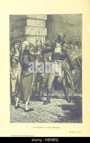Bild entnommen Seite 204 "[Histoire De la Révolution Française.]" Bild entnommen Seite 204 von ' [Histoire De La Révolution Stockfoto