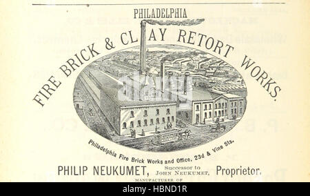 Bild Seite 826 ' 1776 amerikanischen Unternehmens entnommen. 1876. Burley USA Centennial Ortsverzeichnis und Reiseführer 1876... C. H. Kidder, Editor usw. "Bild entnommen Seite 826 ' 1776 amerikanischen Unternehmens 1876 Stockfoto