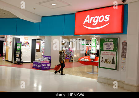 Argos-Shop, Schloss Mall, Norwich, Norfolk, england Stockfoto