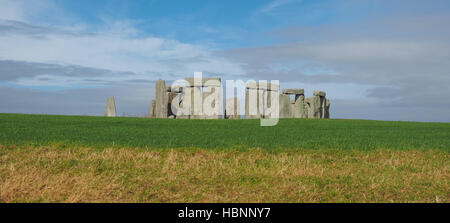 Stonehenge-Denkmal in Amesbury Stockfoto