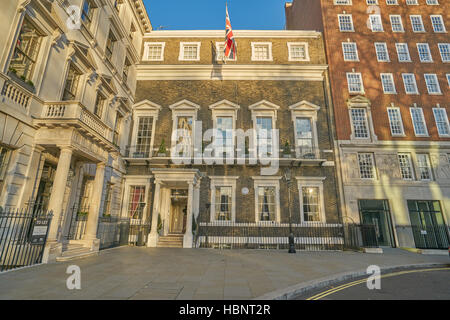 Die in- und out-Club, St.James, London Herrenclub Stockfoto