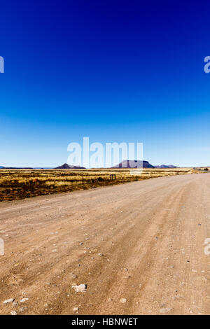 Kleine Tabelle Bergblick in Cradock Stockfoto