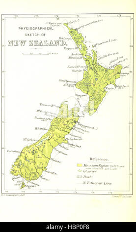 Bild entnommen Seite 398 von "Erinnerungen an Reisen in Neuseeland und Australien... Mit Karten und Illustrationen Bild entnommen Seite 398 von "Erinnerungen an Reisen in Stockfoto