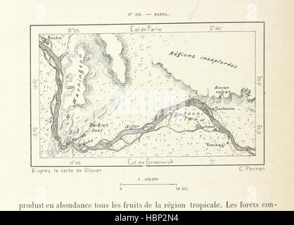 Bild entnommen Seite 626 der "Nouvelle Géographie Universelle. La Terre et Les Hommes. [Mit Abbildungen.] " Bild entnommen Seite 626 der "Nouvelle Géographie Universelle La Stockfoto