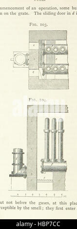 Bild entnommen Seite 568 von "eine praktische Abhandlung über Metallurgie, adaptiert von der letzten deutschen Ausgabe von Professor K.s Metallurgie, von W. Crookes und E. Röhrig... Illustriert, etc. "Bild entnommen Seite 568 von" eine praktische Abhandlung über Stockfoto