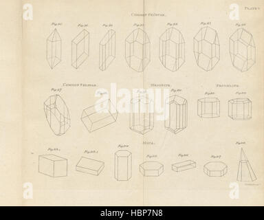 Bild entnommen Seite 573 von ' [System der Mineralogie, begreifen Stockfoto