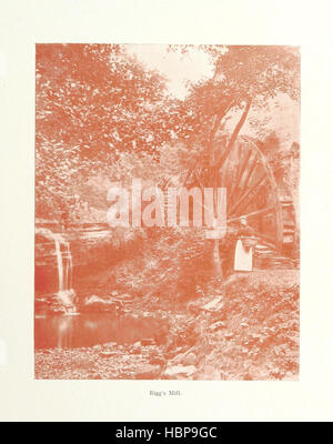 Dieses Bild zeigt Whitby, eine Küstenstadt in North Yorkshire, England, und zeigt seine malerische Aussicht, historische Gebäude, Hafen, Klippen und andere bemerkenswerte Wahrzeichen. Die Illustrationen zeigen die wichtigsten Touristenattraktionen und die maritime Umgebung der Stadt und zeigen ihre Geographie, Architektur und kulturelle Bedeutung. Stockfoto