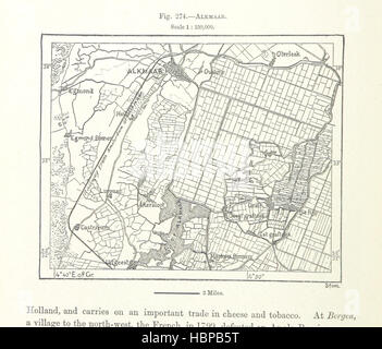 Bild entnommen Seite 584 von "die Erde und ihre Bewohner. Die Europäische Sektion der allgemeinen Geographie von E. Reclus. Bearbeitet von E. G. Ravenstein. Illustriert von..., Gravuren und Karten Bild entnommen Seite 584 von "The Earth und seine Stockfoto