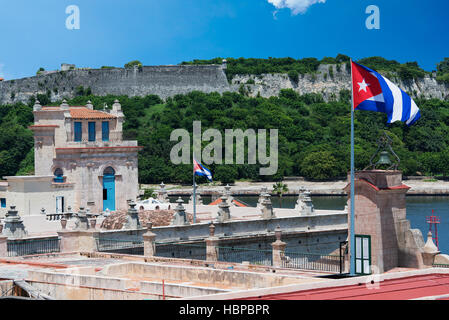 Havanna in Kuba, El Morro Festung Stockfoto