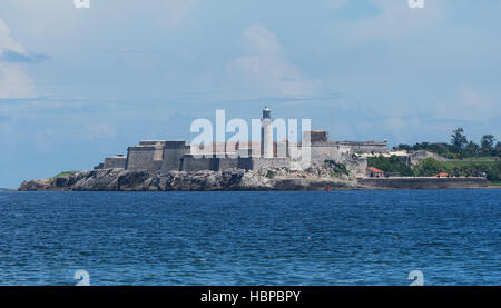 Havanna in Kuba, El Morro Festung Stockfoto