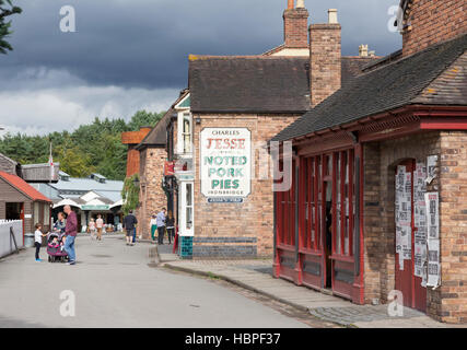 Blists Hill viktorianischen Stadt, Ironbridge Gorge Museen, Shropshire, England, Vereinigtes Königreich Stockfoto