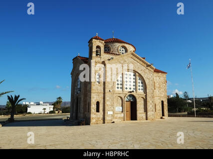 Agios Georgios-Kirche in der Nähe von Paphos, Zypern. Stockfoto