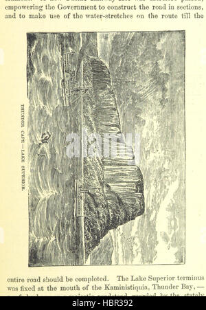 Bild entnommen Seite 587 von "A populäre Geschichte des Dominion of Canada... Überarbeitete... Ausgabe, bis 1888 gestürzt... Mit... Karten, und... Gravuren Bild entnommen Seite 587 von "A populäre Geschichte der Stockfoto