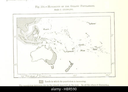 Bild entnommen Seite 584 von "die Erde und ihre Bewohner. Die Europäische Sektion der allgemeinen Geographie von E. Reclus. Bearbeitet von E. G. Ravenstein. Illustriert von..., Gravuren und Karten Bild entnommen Seite 584 von "The Earth und seine Stockfoto