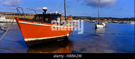 Hugh Stadthafen. St. Marien. Isles of Scilly. Cornwall. England. UK Stockfoto