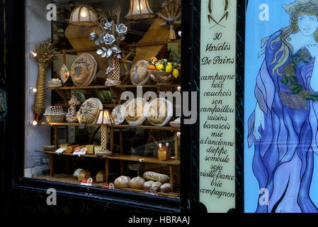 D. Legros, Boulangerie Shop. Fecamp. Der Normandie. Frankreich. Europa Stockfoto