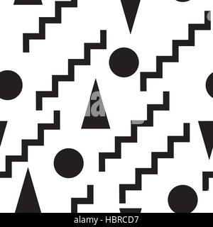 Nahtlose geometrische Muster Stock Vektor