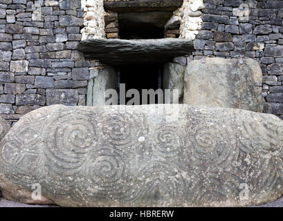 Newgrange, Bru Na Boinne Stockfoto